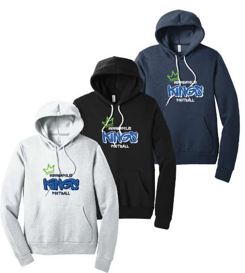 Picture of MPLS Kings BELLA+CANVAS® Unisex Sponge Fleece Pullover Hoodie