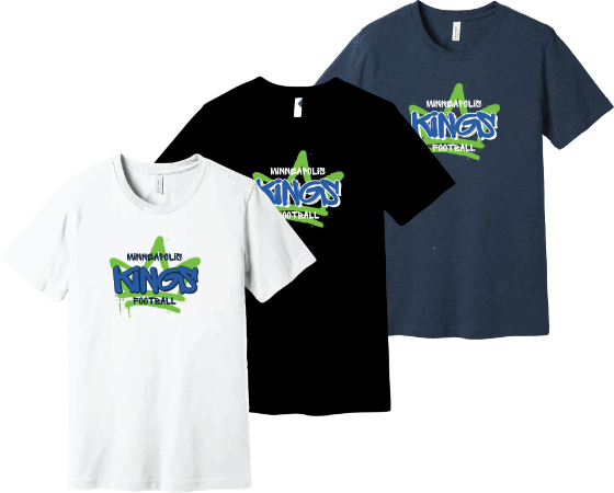 Picture of MPLS Kings Bella Canvas Jersey Tee  Logo 1